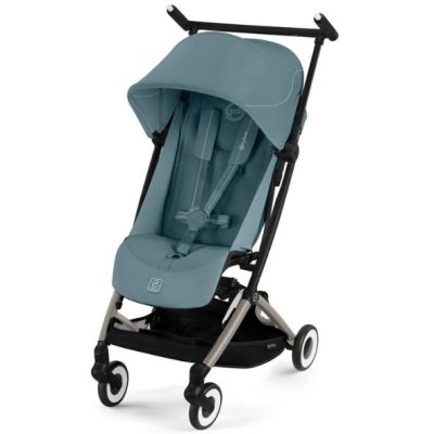 Libelle Compact Seat Stroller - Taupe / Stormy Blue