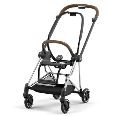 Châssis de poussette Mios - Chrome Marron