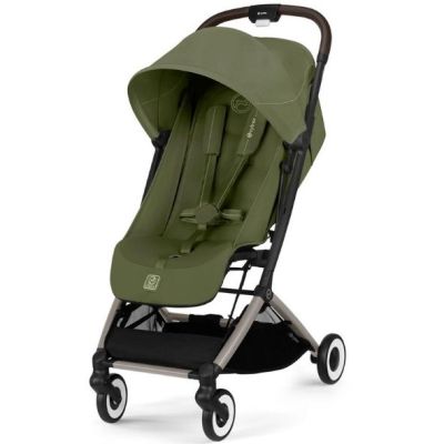 Orfeo Compact Seat Stroller - Taupe / Moss Green