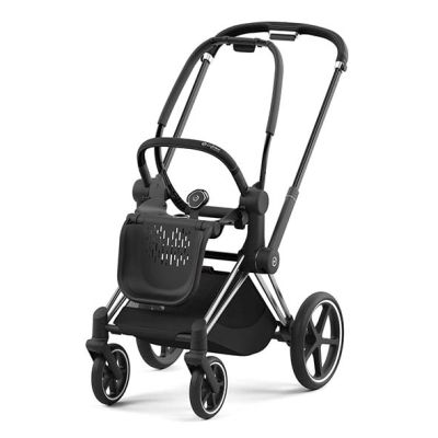 Kinderwagengestell Priam - Chromschwarz