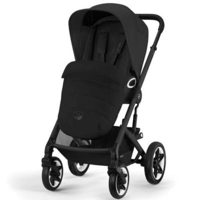 Talos S Lux Stroller - Black / Moon Black