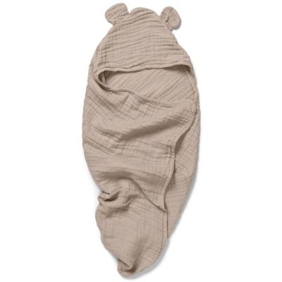 Balou Muslin Baby Hooded Towel - Little Mouse