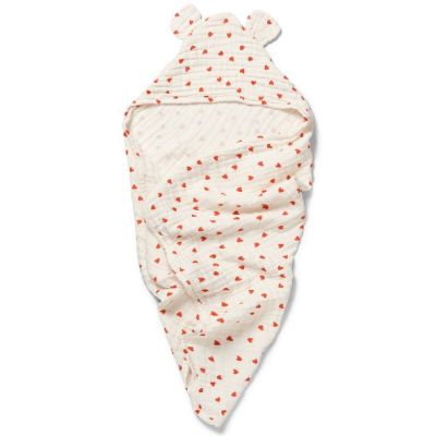 Balou Muslin Baby Hooded Towel - Little Love