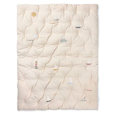 Tapis d'éveil brodé Meri - Vie Marine