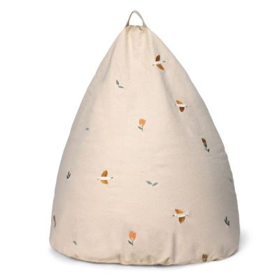 Pouf enfant brodé Bay - Oiseaux