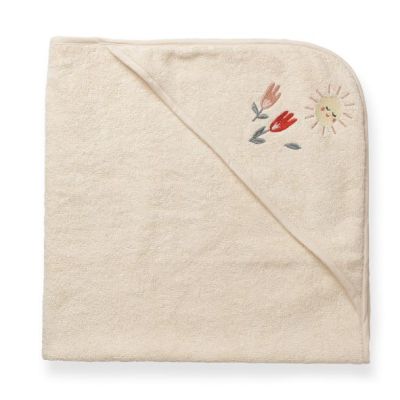 Petal Embroidered Baby Hooded Towel - Harmony
