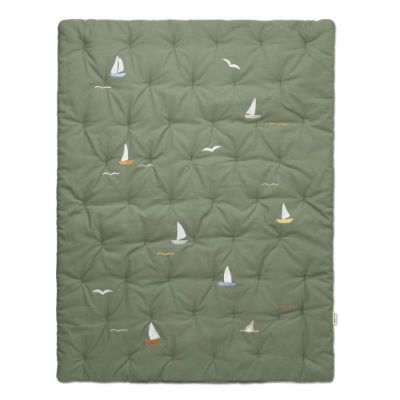 Tapis d'éveil brodé Meri - Voiliers