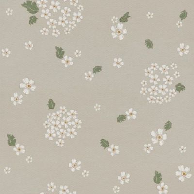 Papier peint Bouquets Blancs