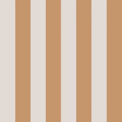Papier peint Portofino - Rayures Caramel