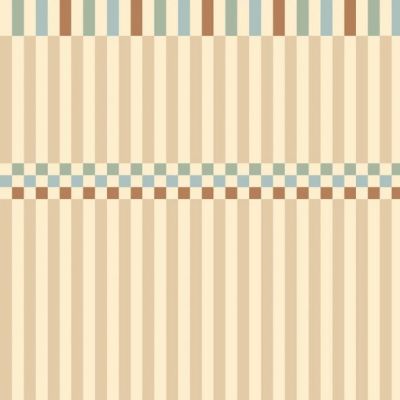 Stripes Nostalgia Wallpaper - Vintage Colours