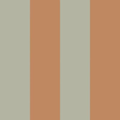Big Stripes Wallpaper - Green / Brown