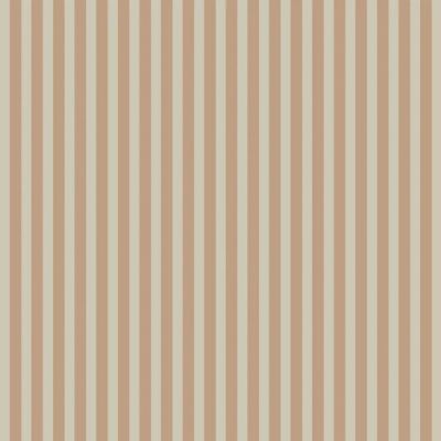 Papier peint Rayures Vintage - Beige / Marron