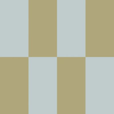 Upside Down Wallpaper - Stripes Blue / Green