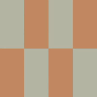 Upside Down Wallpaper - Stripes Green / Brown