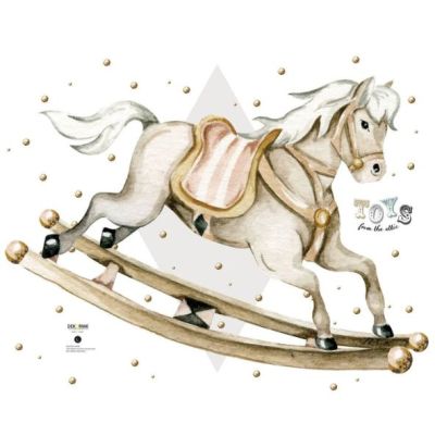 Wallstickers - Rocking Horse