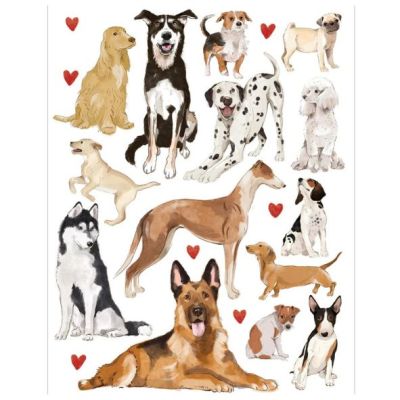 Wallstickers - Dogs