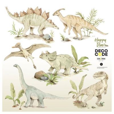 Wallstickers - S - Happy Dino Wonderland