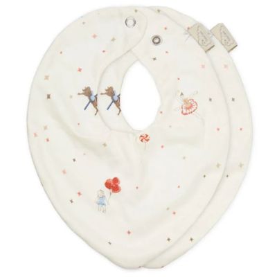 Set of 2 bandana bib - Carousel