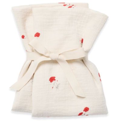 Set of 2 Muslin Cloth - Poppy