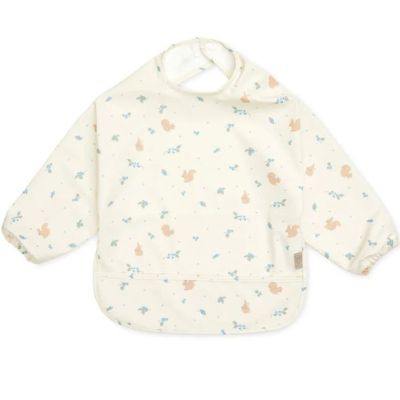 Long Sleeved Bib - Blueberries