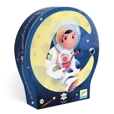 Puzzle Un astronaute sur la lune - 36 pcs
