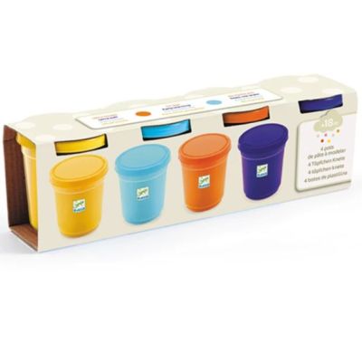 Set of 4 Playdough Pots - Nature