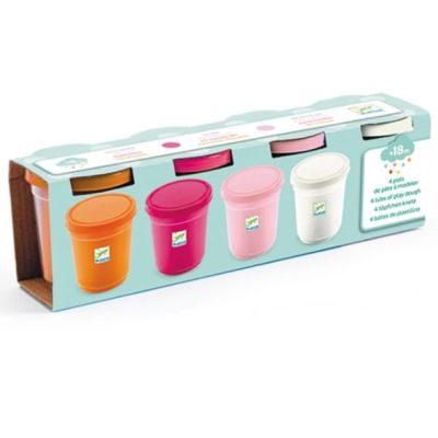 Set of 4 Playdough Pots - Sweet