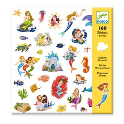 Planche de stickers - Sirènes