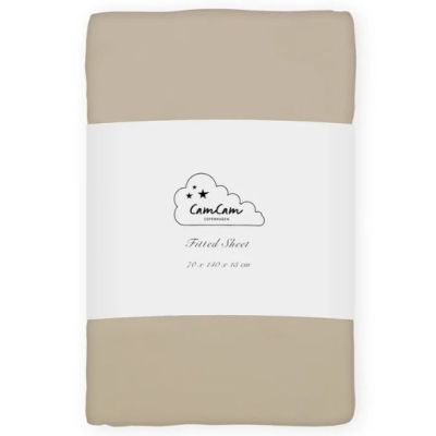 Drap Housse 70 x 140 cm - Noisette