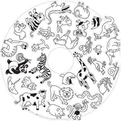 Recharge de 20 pages illustrées Drawin'table® x OMY - Édition XXL