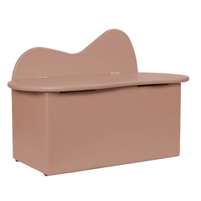 Banc de rangement Slope - Rose