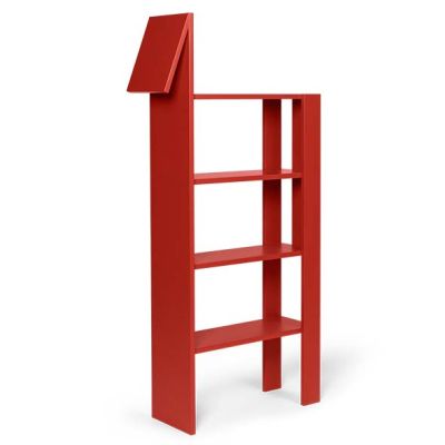 Bibliothèque Giraffe - Rouge