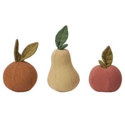 Set de 3 fruits en tissu Edi - Multi