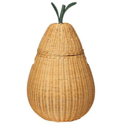 Grand panier de rangement - Poire