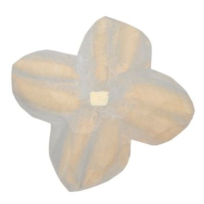 Patère en bois sculpté Poesie - Bleu