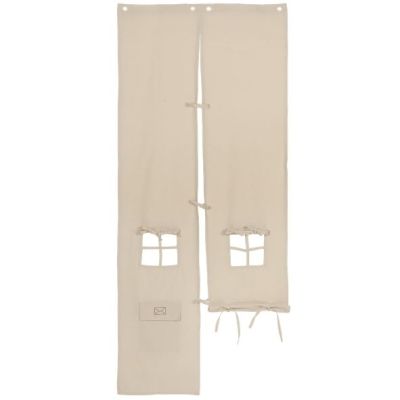Rideau de porte Maison de jeu Settle - Écru