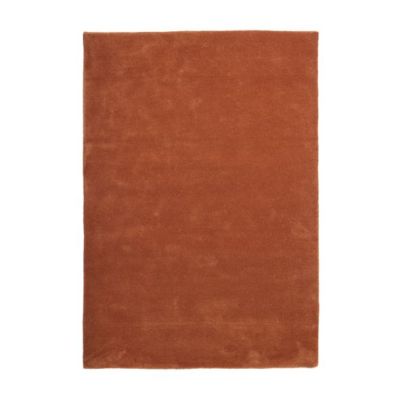 Tapis tufté Stille - 140 x 200 cm - Rouge Marron
