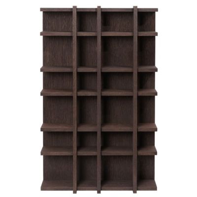 Étagère Tilem - 4 x 6 - Bois Foncé
