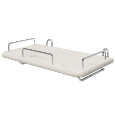 Classic Hanging Bedside Table - Whitewash