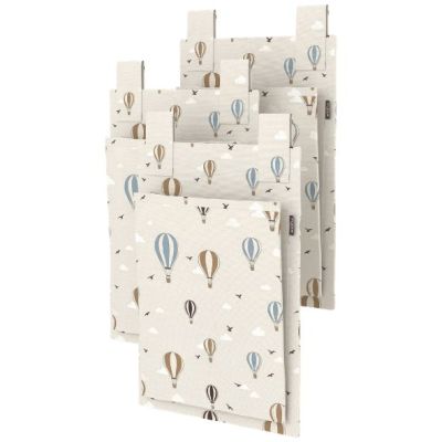 Set of 3 Bed Pockets - Hot Air Balloons