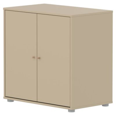 Saga 2 Doors Cupboard - Oat / Oak