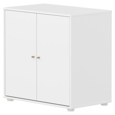 Saga 2 Doors Cupboard - White / Oat