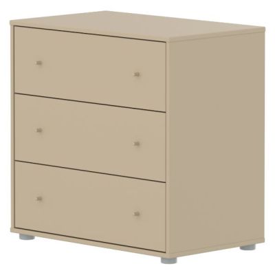 Saga Dresser - 3 Drawers - Oat / Oat