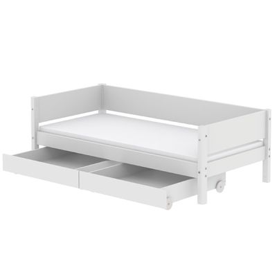 Lit banquette White 90 x 200 cm - Blanc