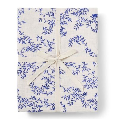 Drap housse Gaze de Coton 90 x 200 - Jardin