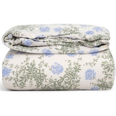 Muslin Duvet Cover 140x200 - Plumbago