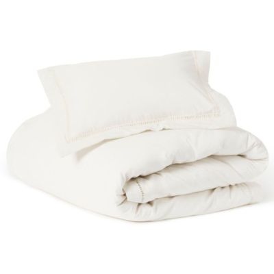 Percale Bed Linen 100x140 - Pearl