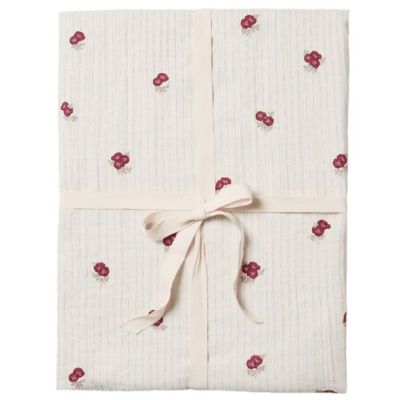 Drap housse Gaze de Coton 70 x 140 - Rosehip