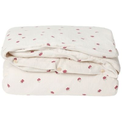 Housse de couette Gaze de Coton 140 x 200 - Rosehip