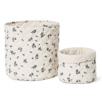 Set de 2 paniers de rangement - Blueberry